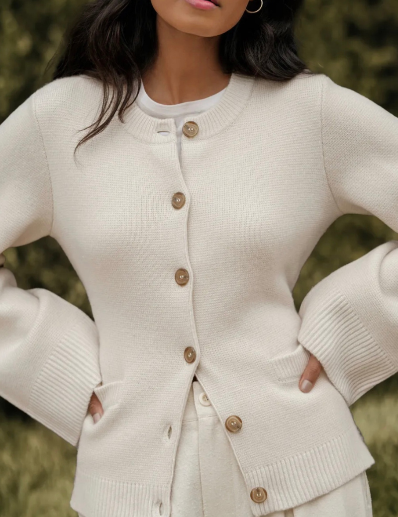 Damesvest met uitlopende mouwen | Casual 1