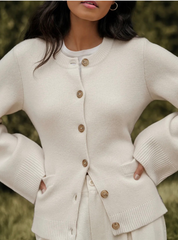 Damesvest met uitlopende mouwen | Casual 1