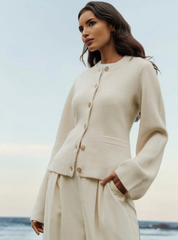 Damesvest met uitlopende mouwen | Casual 2