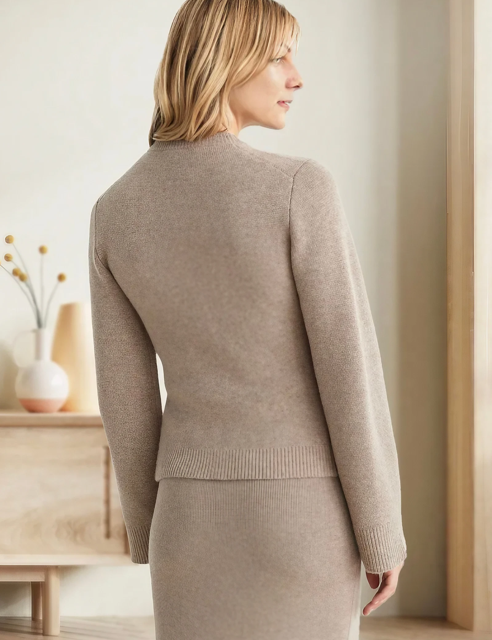 Damesvest met uitlopende mouwen | Casual 4