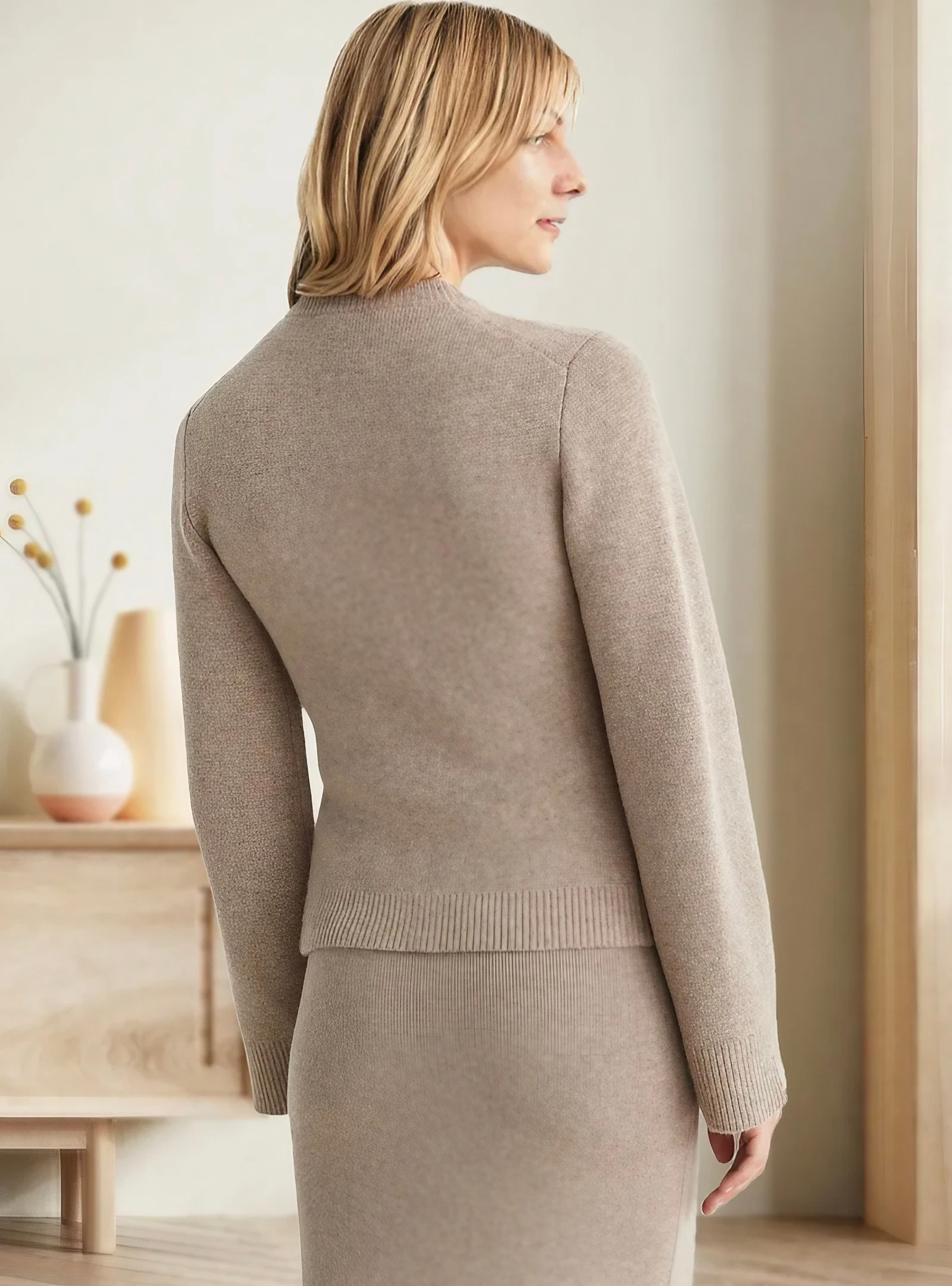 Damesvest met uitlopende mouwen | Casual 4