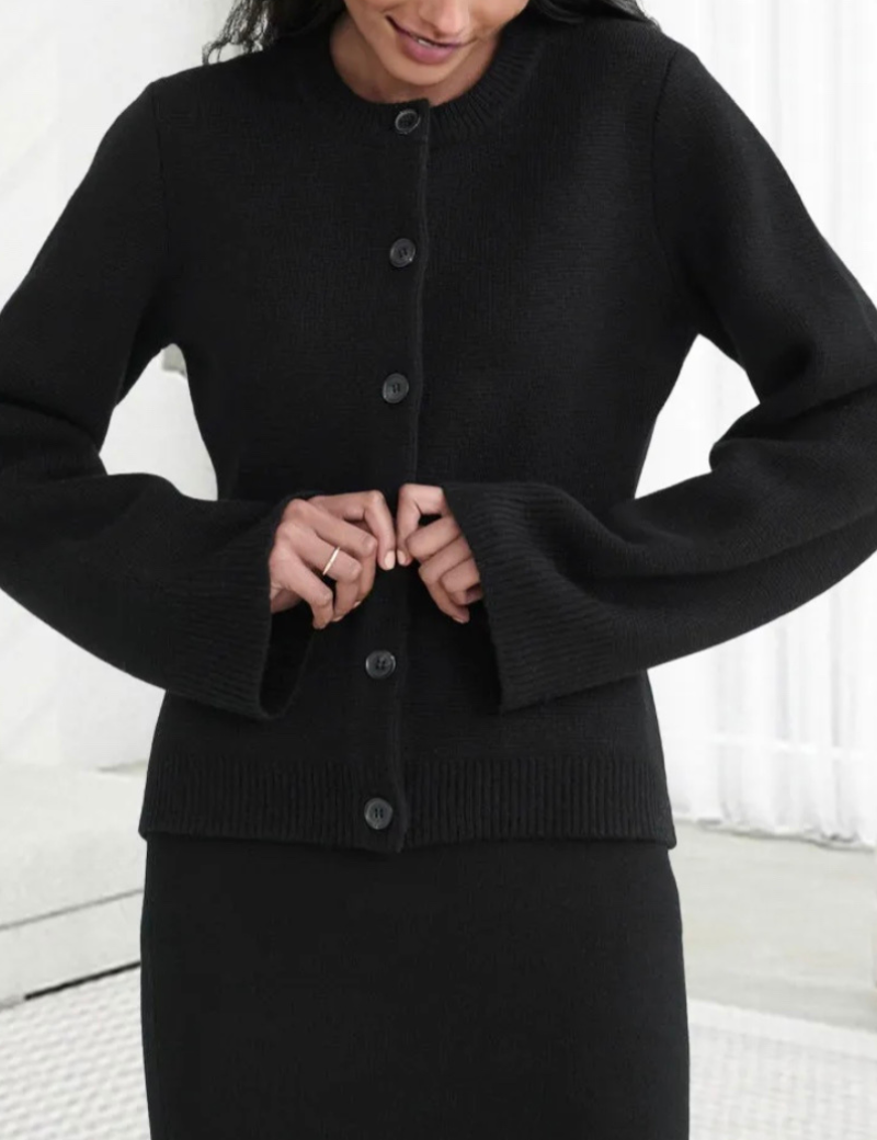 Damesvest met uitlopende mouwen | Casual 7