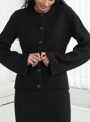 Damesvest met uitlopende mouwen | Casual 7