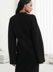 Damesvest met uitlopende mouwen | Casual 8