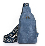 Lily | Dames Geometrische Schouderband Leren Crossbody Sling Tas