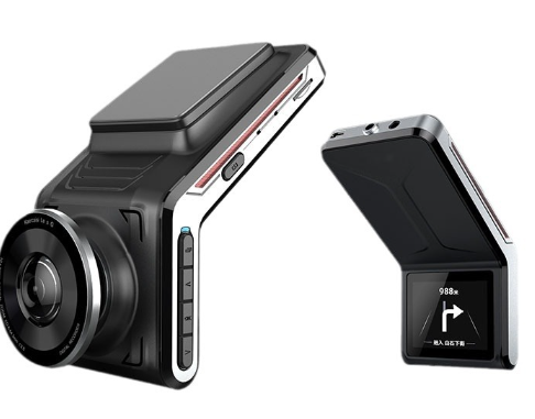 Dashcam 4K voor en achter | Nachtzicht en 24-uurs parkeermodus | DriveCam | F1.8-lens 0