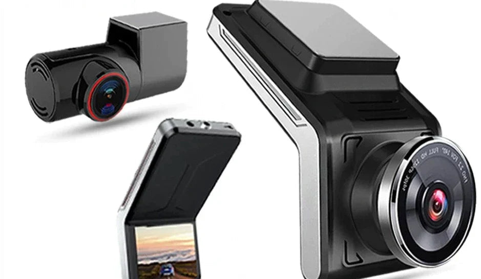 Dashcam 4K voor en achter | Nachtzicht en 24-uurs parkeermodus | DriveCam | F1.8-lens 5