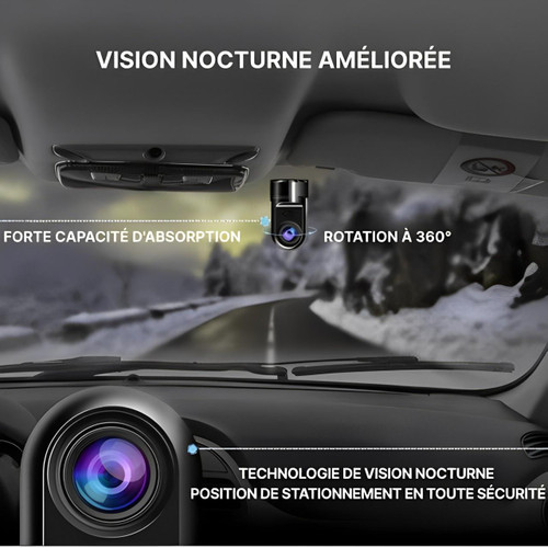Dashcam auto met bewakingscamera 2