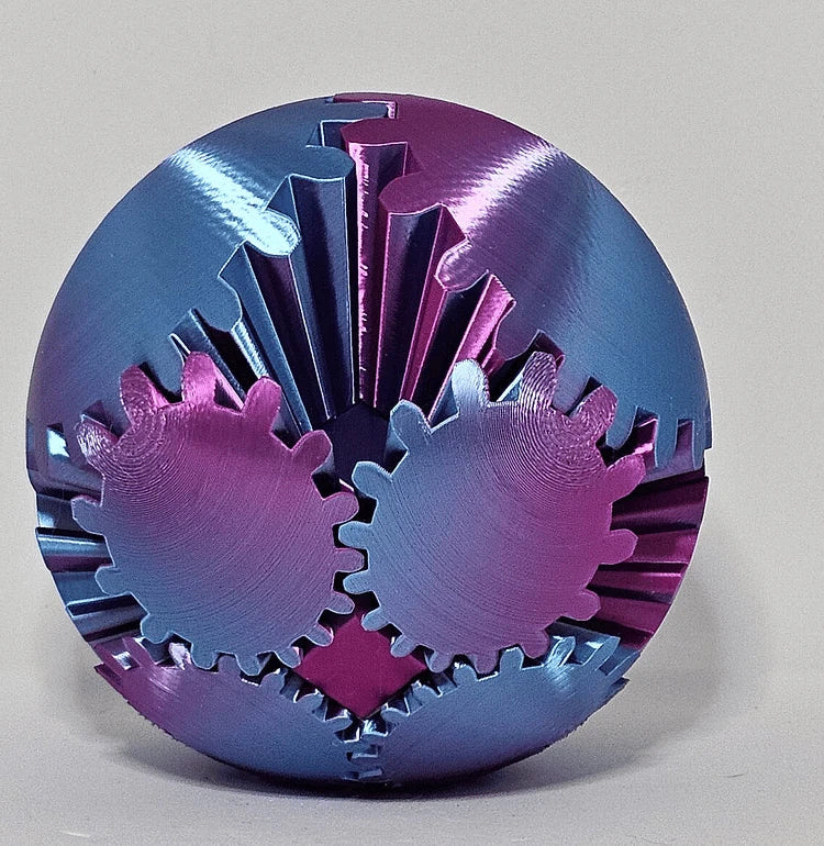 De Steampunk wervelende wonderfidget (Gear Ball) 0