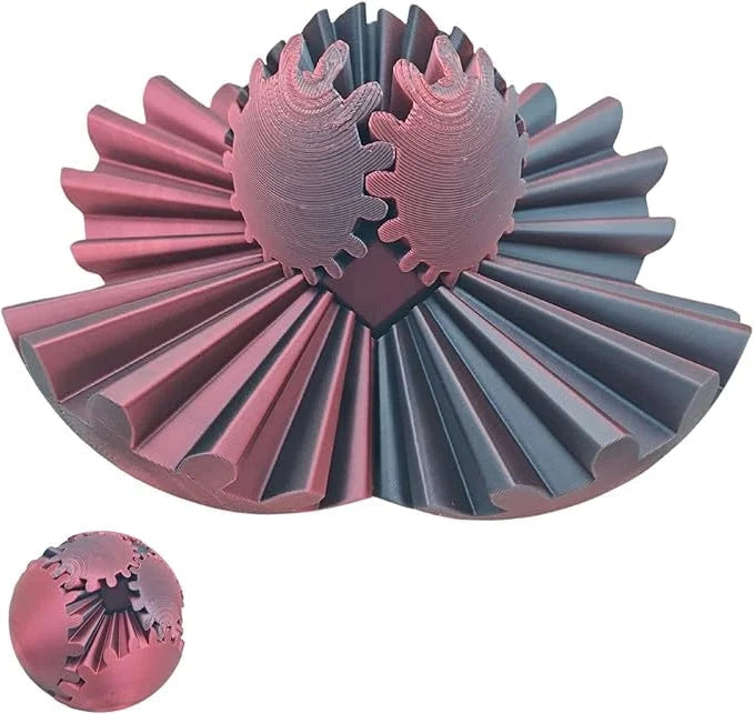 De Steampunk wervelende wonderfidget (Gear Ball) 5