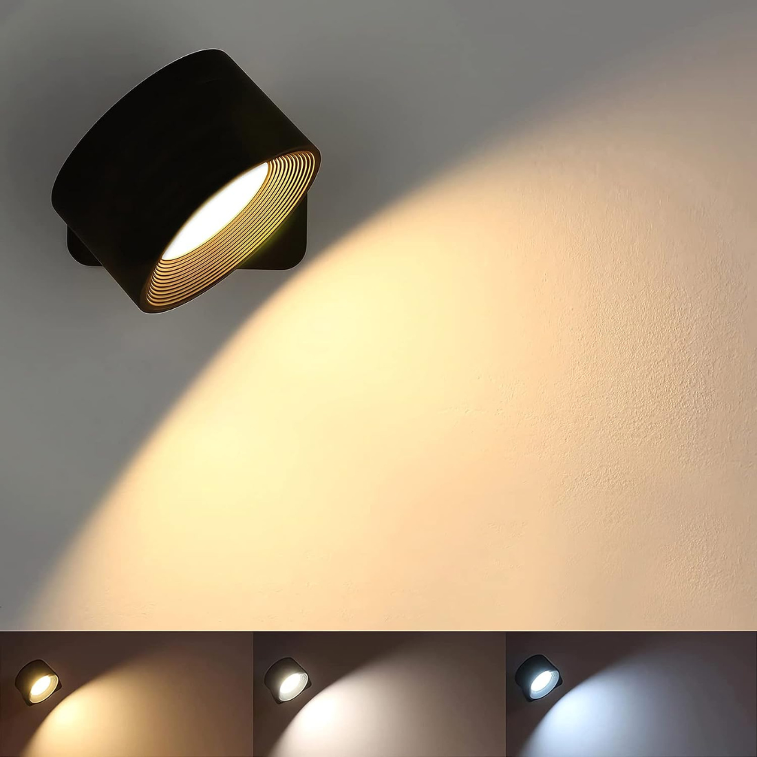 FlexiLamp | Draadloze Oplaadbare 360° Wandlamp