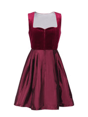 Dirndljurk Oktoberfest met schort en elegant lijfje voor dames 1