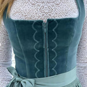 Dirndljurk Oktoberfest met schort en traditioneel lijfje voor dames 1