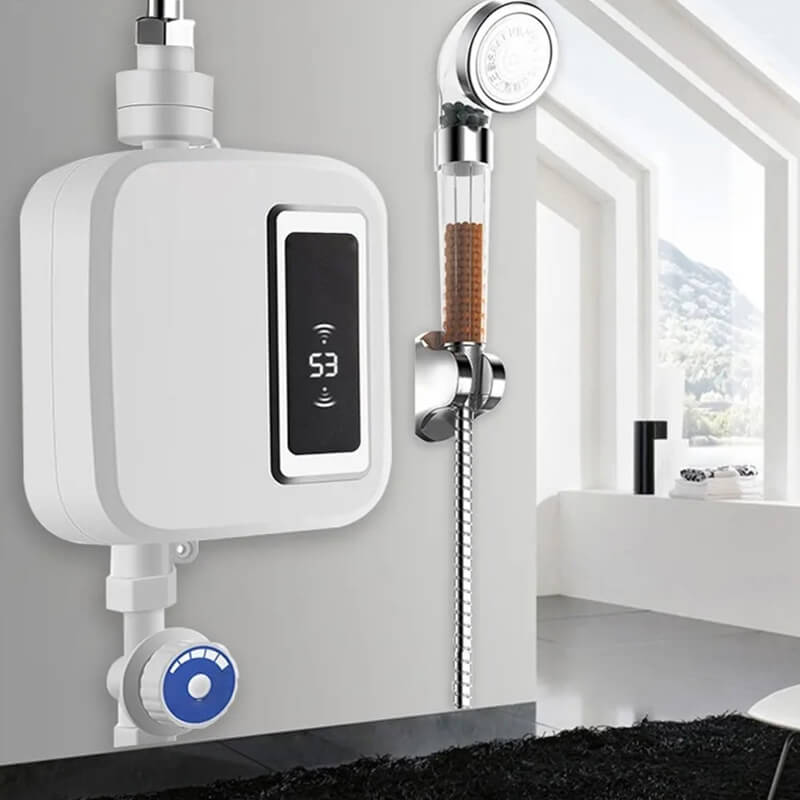 Doorstroomboiler | Onbeperkt warm water op aanvraag | Ruimtebesparend en energiebesparend 0