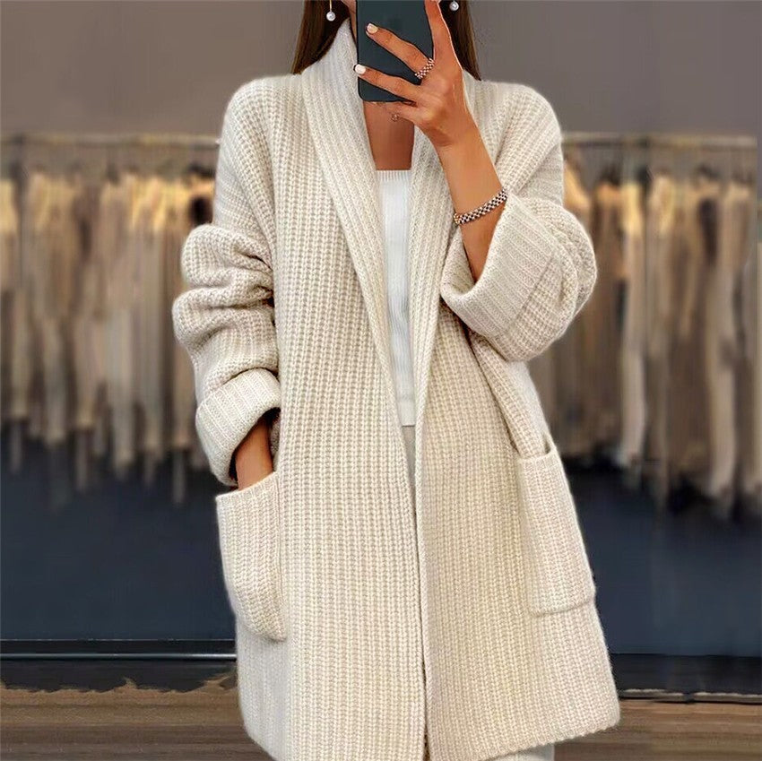 Elegante lange cardigan | met zakken 1