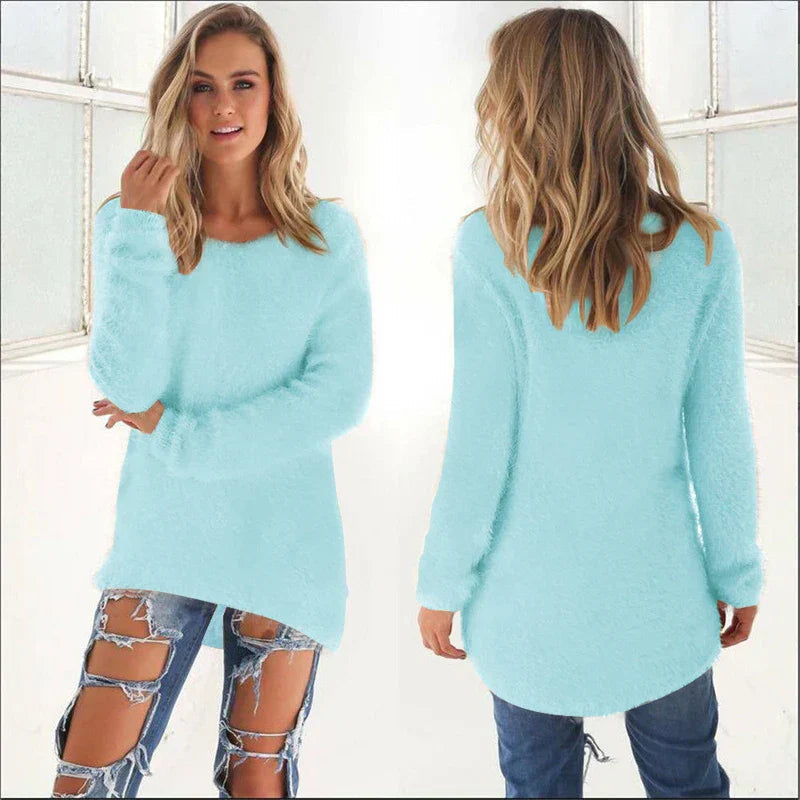 Ellianalyn | Lange, comfortabele wintertrui voor dames | Warm 8
