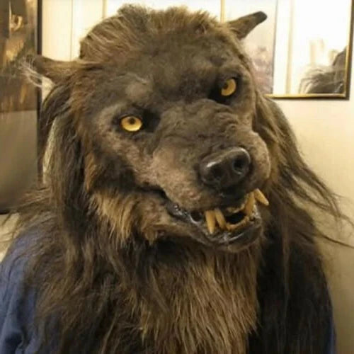 Enge Wolf Masker - Kostuummasker voor Halloween Maskeradefeest 0