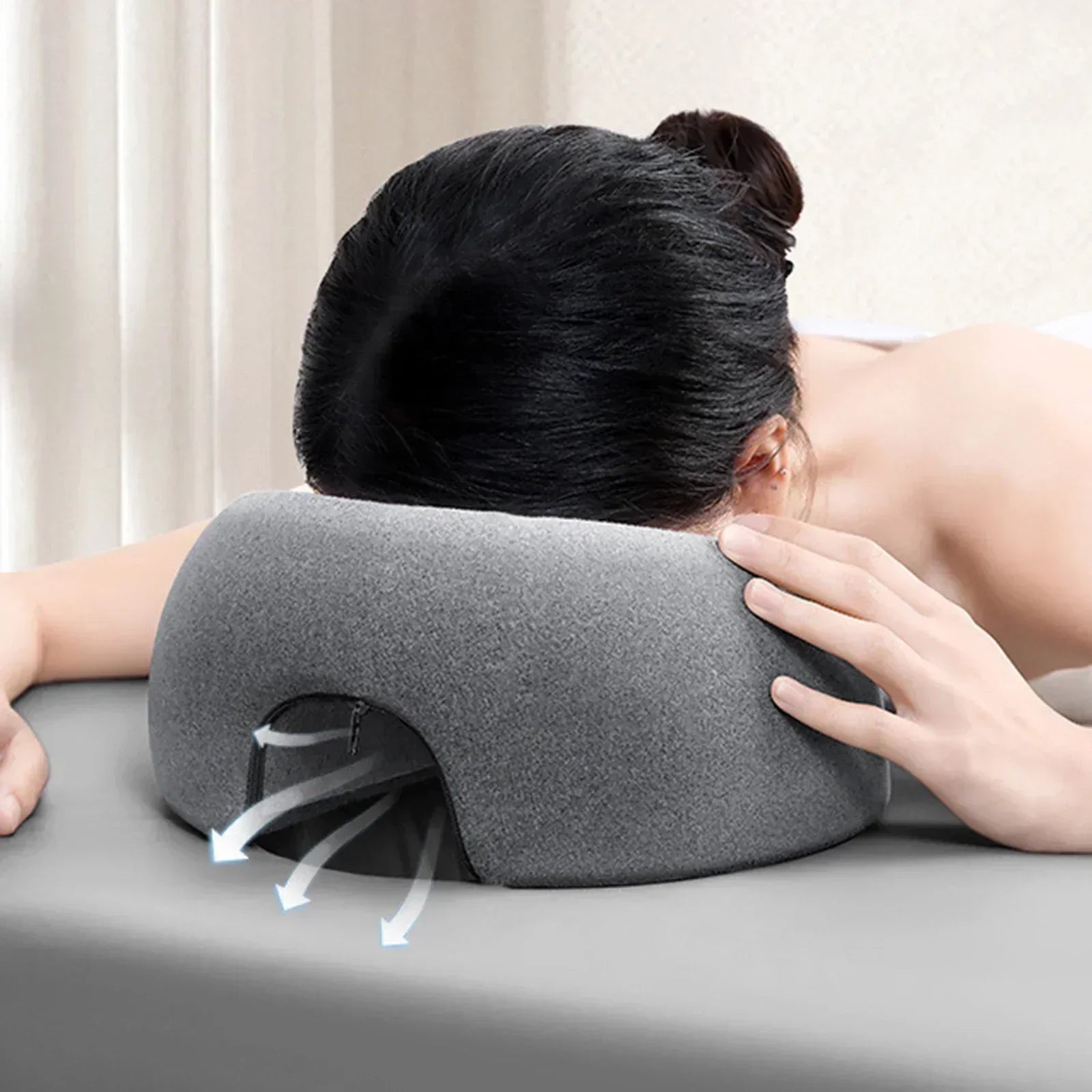 Contourrest - Ergonomisch traagschuimkussen voor schoonheidssalon comfort-5
