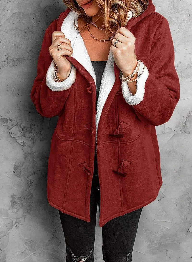 Fleecejack voor dames met capuchon | Winter 2