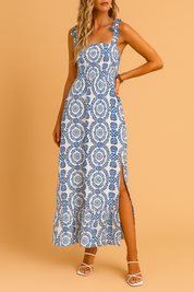 Frida lange zomer elegante jurk 1