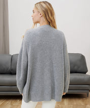 Geribbeld damesvest met knoopjes | Plus Size 8