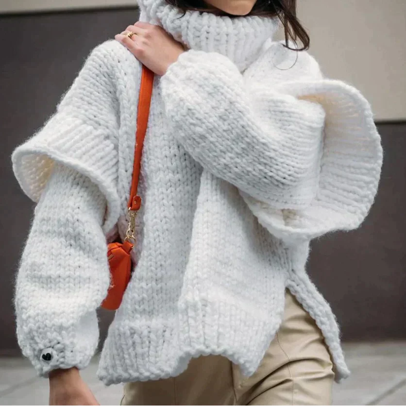 Gezellige oversized coltrui voor dames | Winter 2