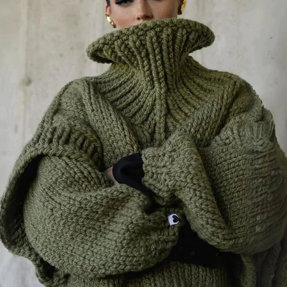 Gezellige oversized coltrui voor dames | Winter 3