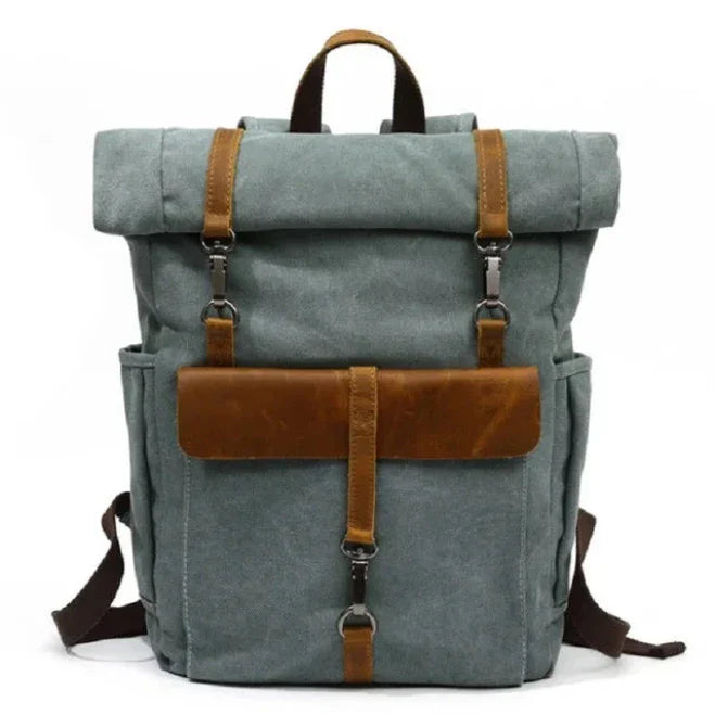 Benjamin | Grote Canvas Laptop Reistas Rugzak