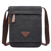 Joris | Retro Canvas Kleine Messenger Schoudertas