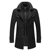 Abel | Warm en Elegant Tweedelige Winterjas voor Heren