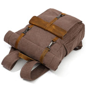 Benjamin | Grote Canvas Laptop Reistas Rugzak