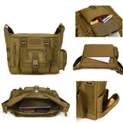 Ethan | Heren Tactische Crossbody Messenger Reis Tas