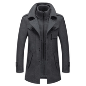 Abel | Warm en Elegant Tweedelige Winterjas voor Heren