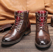 Pieter | Premium Leren Oxford Laars voor Heren