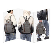 Carter | Canvas Unisex Grote Reistas Rugzak