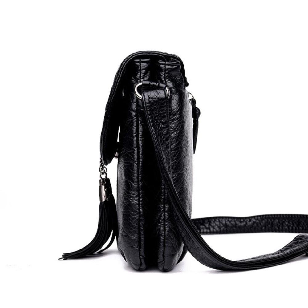 Luna | Elegante Leren Schoudertas