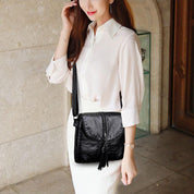 Luna | Elegante Leren Schoudertas