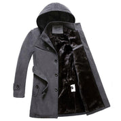 Maximus | Moderne Lentejas met Capuchon en Stijlvolle Knoopdetails