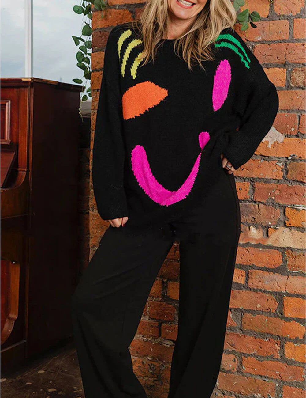 Isabela | Oversized gebreide trui voor dames | Warm 2
