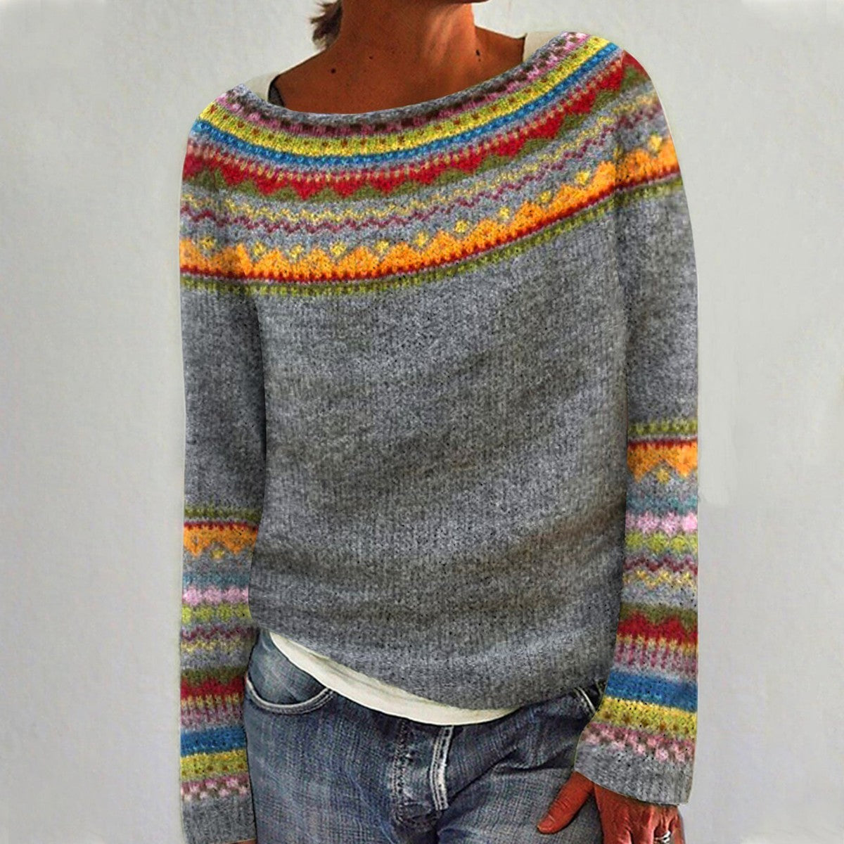 Jamie | Dames Winter Gebreide Trui | Warm 0