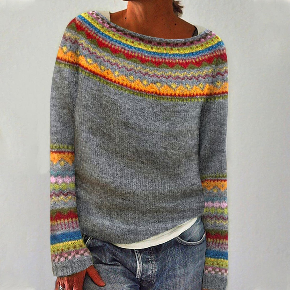 Jamie | Dames Winter Gebreide Trui | Warm 1