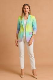 Jovie | Elegante damesjas met sjaalkraag 2