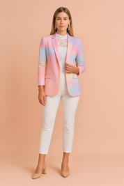 Jovie | Elegante damesjas met sjaalkraag 5