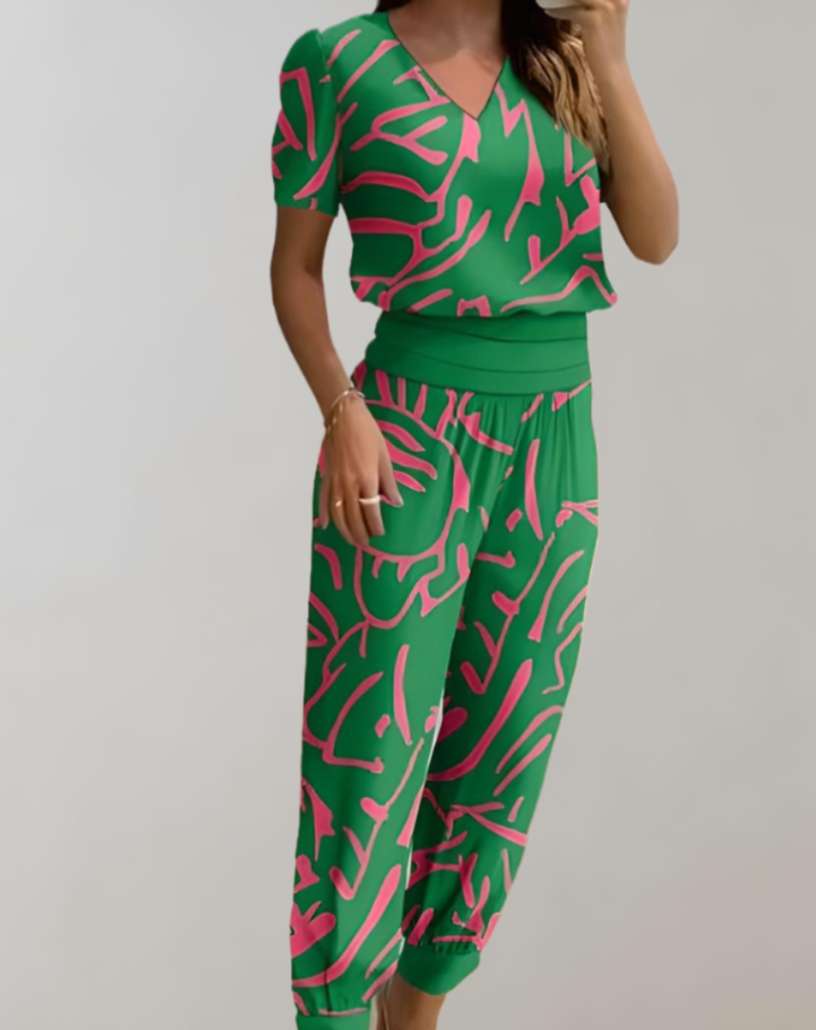 Alina - Stijlvolle Driedelige Vrouwen Set voor de Perfecte Look