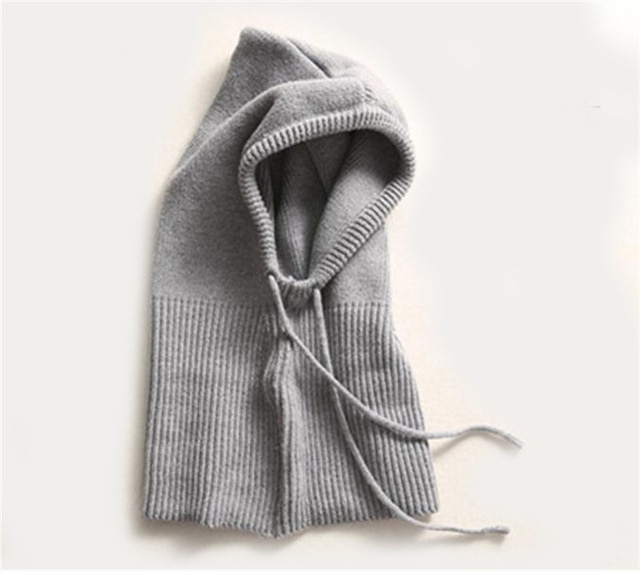 Kasjmier winter gebreide muts 2