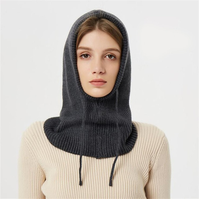 Kasjmier winter gebreide muts 3