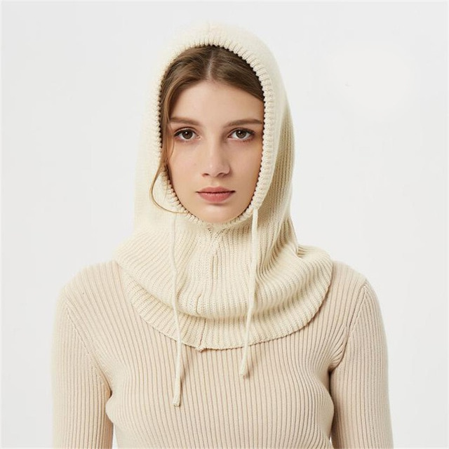 Kasjmier winter gebreide muts 6