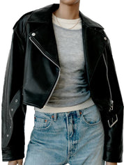 Klassiek dames bikerjack | Casual 2