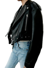 Klassiek dames bikerjack | Casual 3