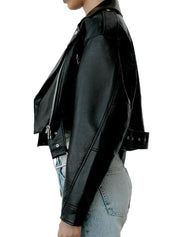 Klassiek dames bikerjack | Casual 4